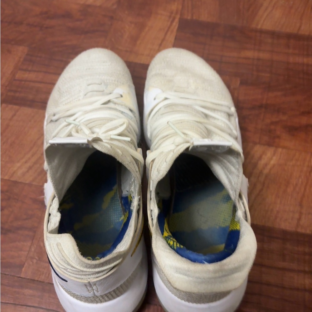 Nike Blue and Yellow Athletic Sneakers